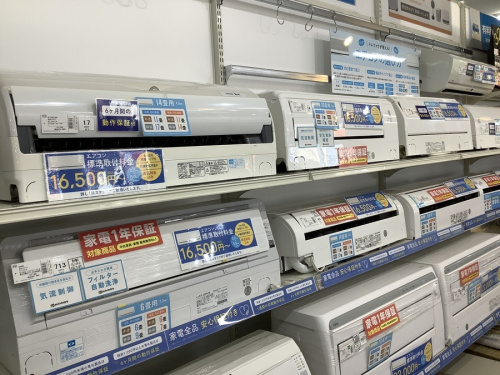 季節家電のエアコン