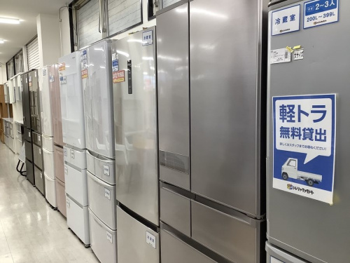 キッチン家電の冷蔵庫