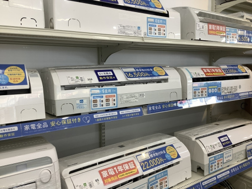 季節家電のエアコン