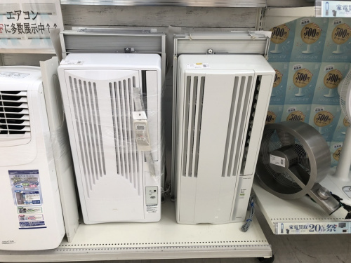 壁掛けエアコンの窓用エアコン