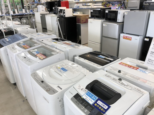 中古家電の　