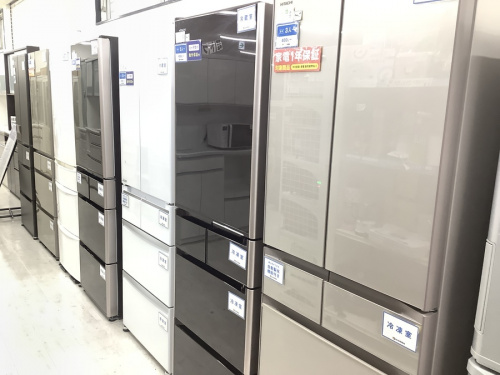 2ドア冷蔵庫の大型冷蔵庫