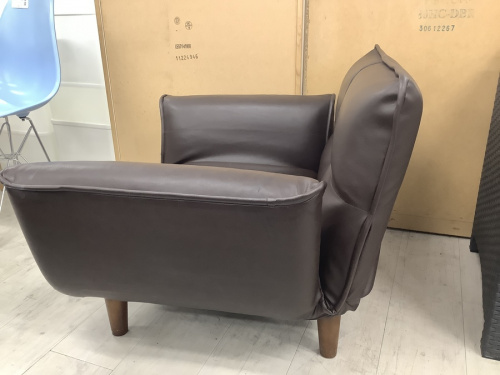 1人掛けソファーのPUレザー