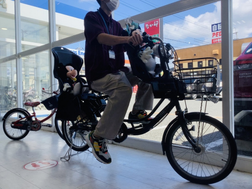 アウトドアの自転車