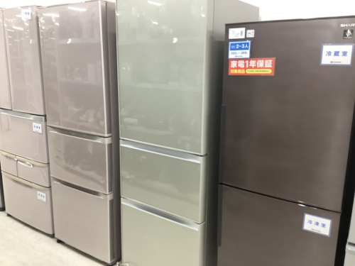 キッチン家電の冷蔵庫