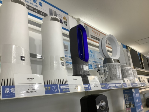 扇風機　の夏物家電　