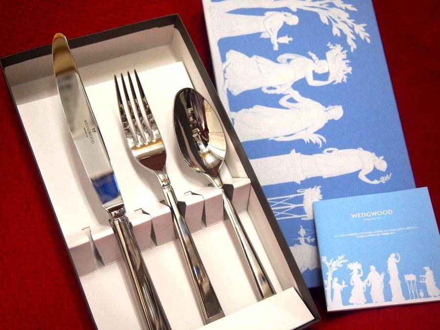 vintage 硝子のカトラリー6個 WEDGWOOD(ウェッジウッド)のクラシックカトラリーセット買取入荷