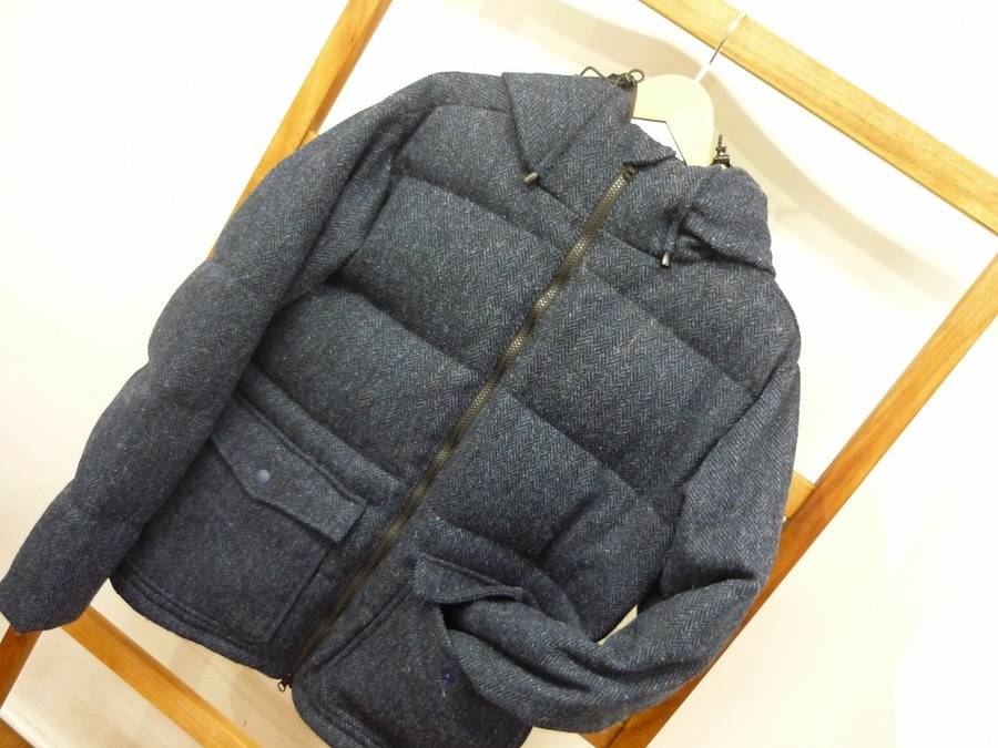 NANGA x BORNFREE x Harris Tweed！トリプルコラボダウン買取入荷