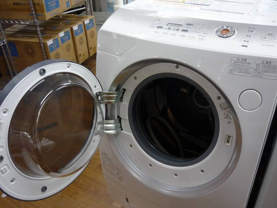 梅雨といったらドラム式！TOSHIBAのドラム式洗濯乾燥機(TWQ900L)買取
