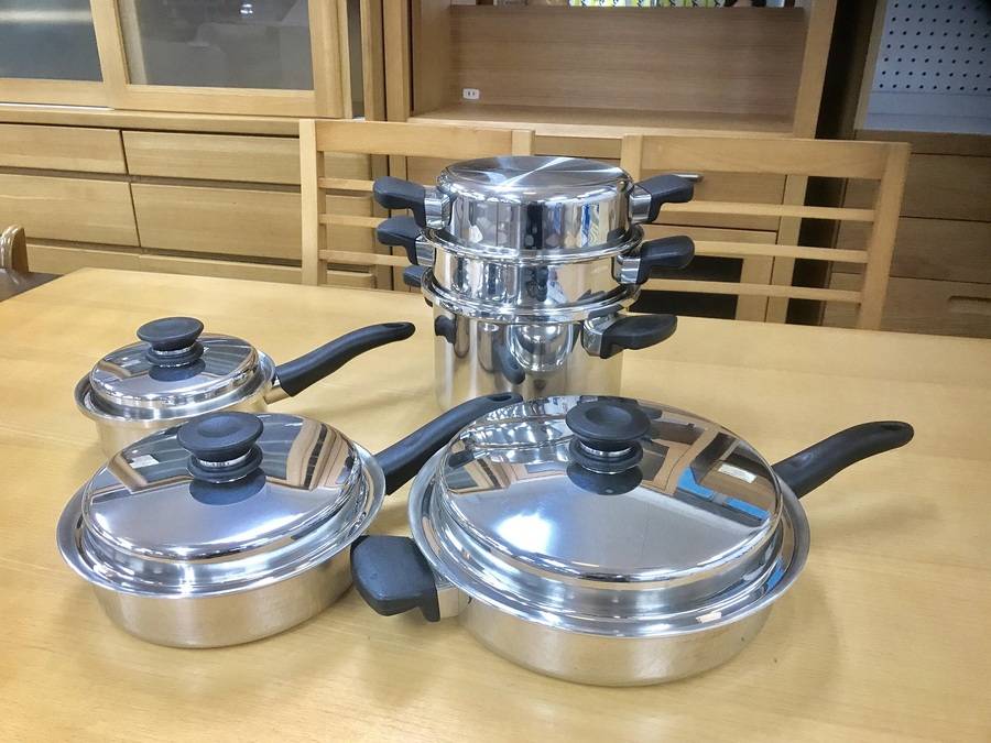 専用　Amway4Lシチューパンセット＋フープロオプションセット　両手鍋　未使用 クィーン 4L シチューパンセット：Amway(アムウェイ)Shopping