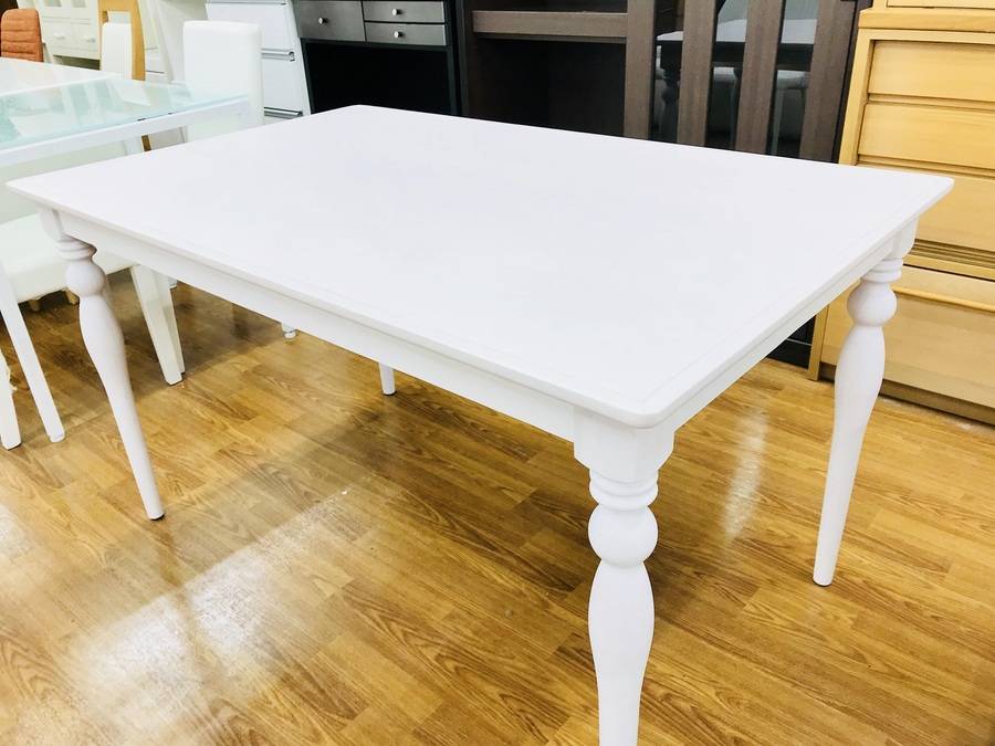 Francfranc アルパ ダイニングテーブル ホワイト（W1300） 【公式通販】