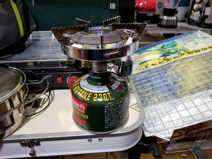 CAPTAIN STAG(キャプテンスタッグ)のシングルバーナーを買取しま