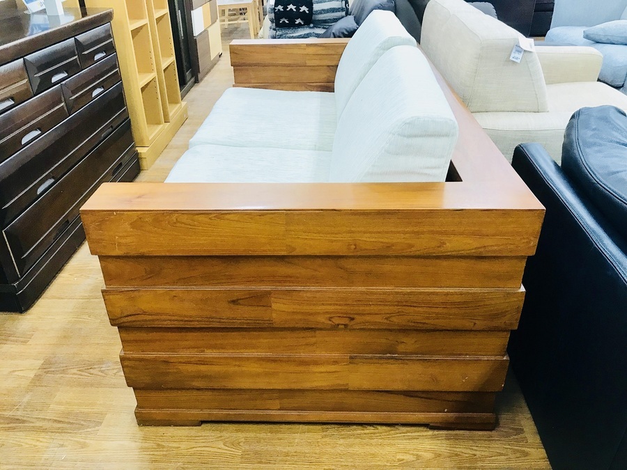 スキャンティーク 2.5人掛けソファ 買取入荷しました【藤沢店】｜2019