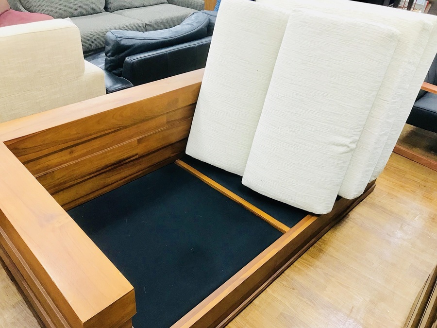 スキャンティーク　2.5人掛けソファ SCANTEAK/スキャンティーク】2.5人掛けソファー 買取入荷いたしました