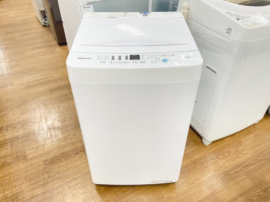 Hisense(ハイセンス)の簡易乾燥機能付洗濯機のご紹介です！【藤沢店】 [2020.11.15発行]｜リサイクルショップ トレジャー