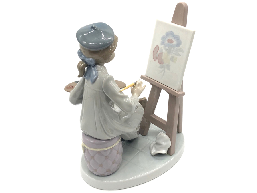 スマホで購入】Lladro(リヤドロ)のフィギュリン『若い画家』を買取入荷