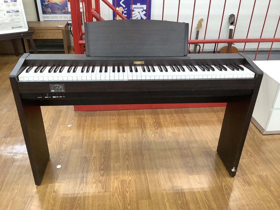 KAWAI デジタルピアノ 黒 椅子付き KAWAI CX102B エンボスブラック調仕上げ 電子ピアノ 88鍵盤 隣で