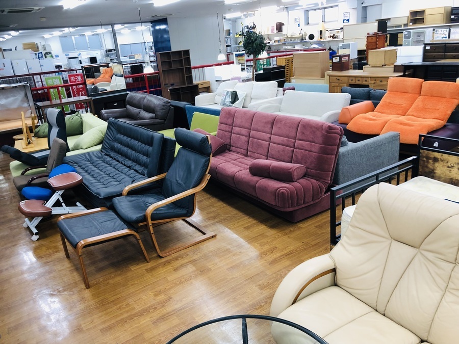 ニトリ  ダイニング3点セット【トレファク所沢店】 コスパ◎家具！ニトリのソファーダイニング3点セットが入荷致しました