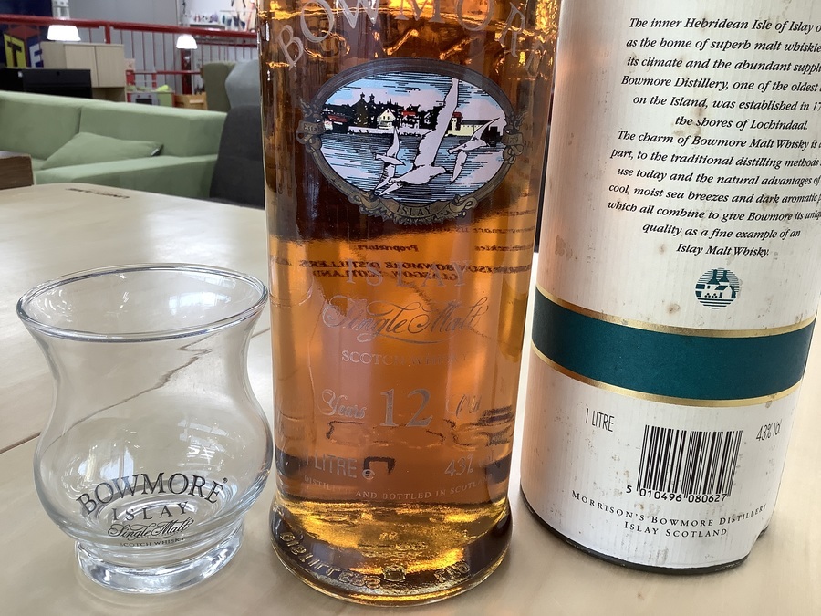 未開栓 BOWMORE ボウモア 12年 カモメラベル 1000ml 未開栓 BOWMORE ボウモア 12年 カモメラベル 1000ml ウィスキー