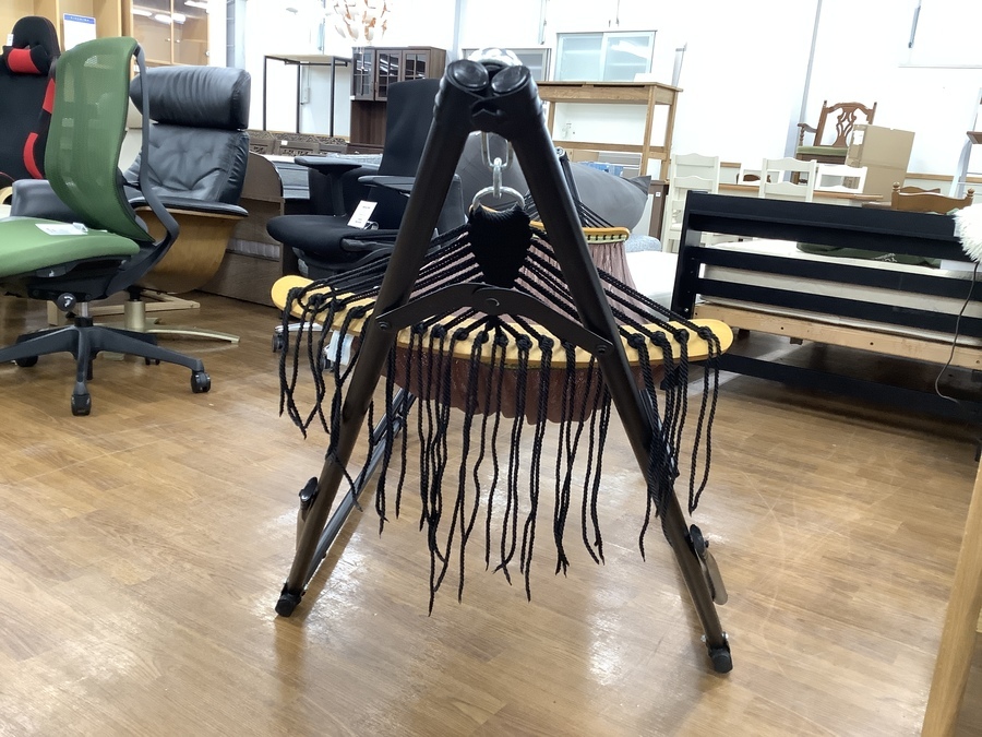 家具買取強化中！！ ゆらふわモック 自立式ハンモック 買取入荷いたし