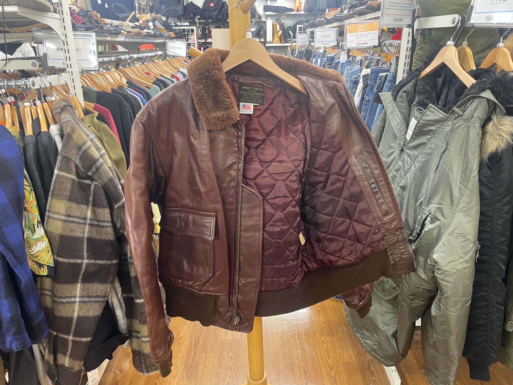 アメカジ好き必見！】AVIREX(アビレックス) G-1フライトジャケット