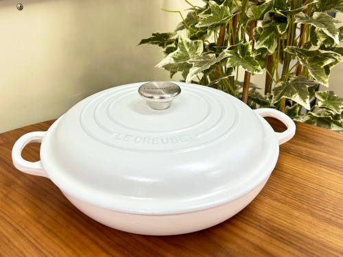 LE CREUSET/ル・クルーゼ】ビュッフェ・キャセロール ホワイト 買取
