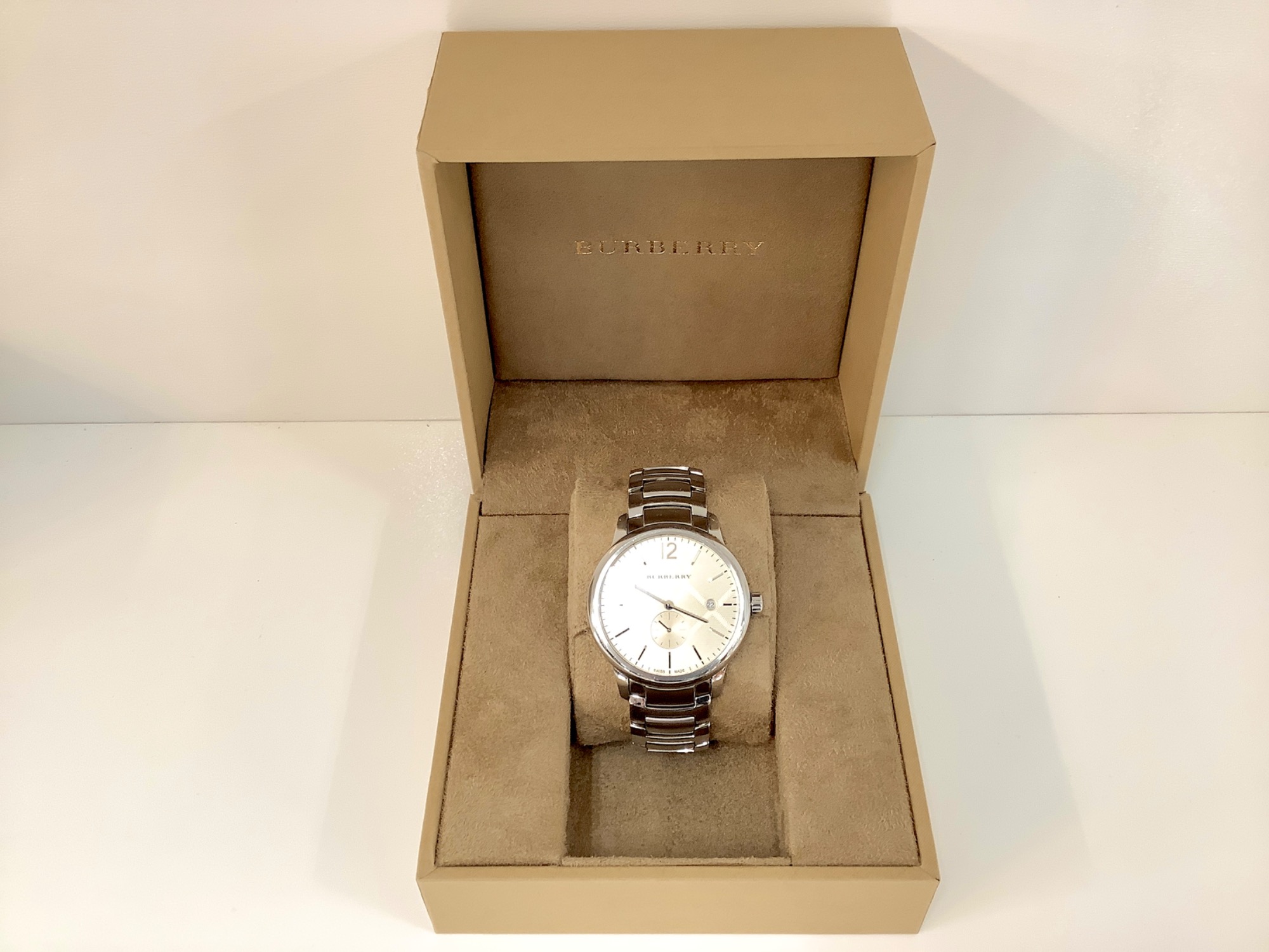 BURBERRY/バーバリー】クォーツ 腕時計 BU10004 買取入荷しました