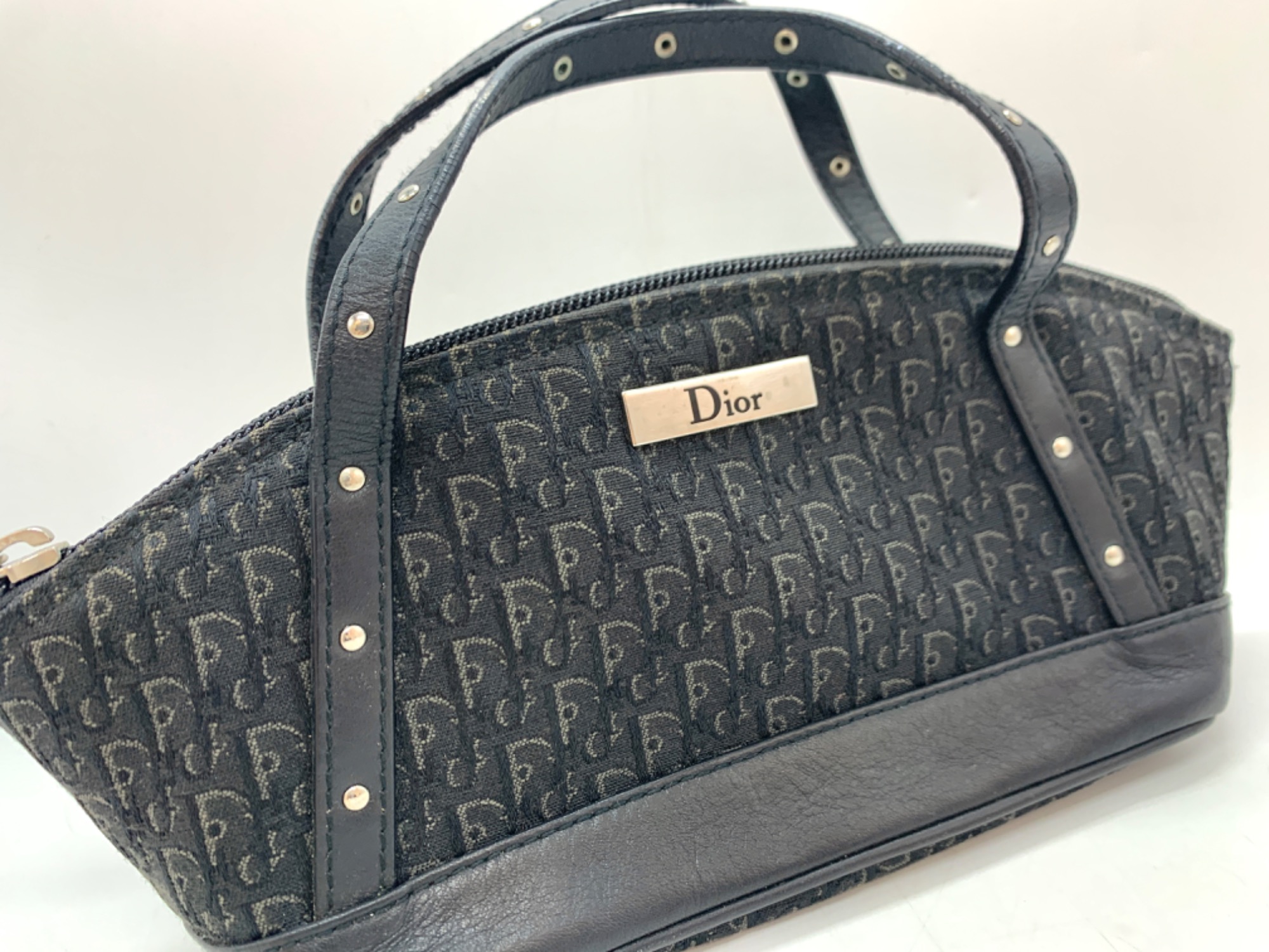 Christian Dior トロッター ミニバッグ ハンドバッグ Christian Dior / クリスチャン・ディオール】ミニハンドバッグ