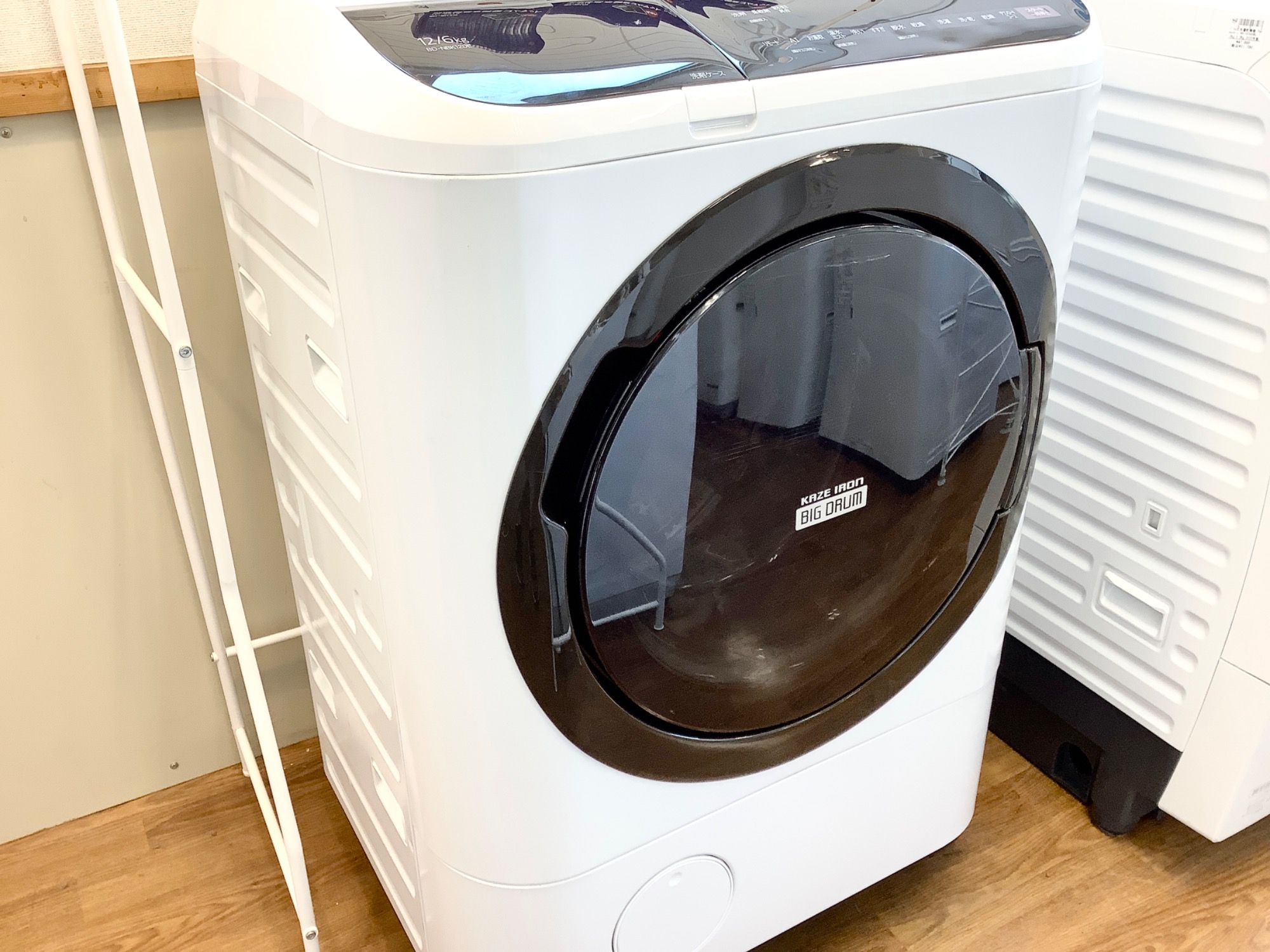SHY　ドラム式洗濯機 日立 BD-NX120FE8L 20年製 ドラム式洗濯機BD-SW120K (洗濯・脱水12kg、乾燥6kg)