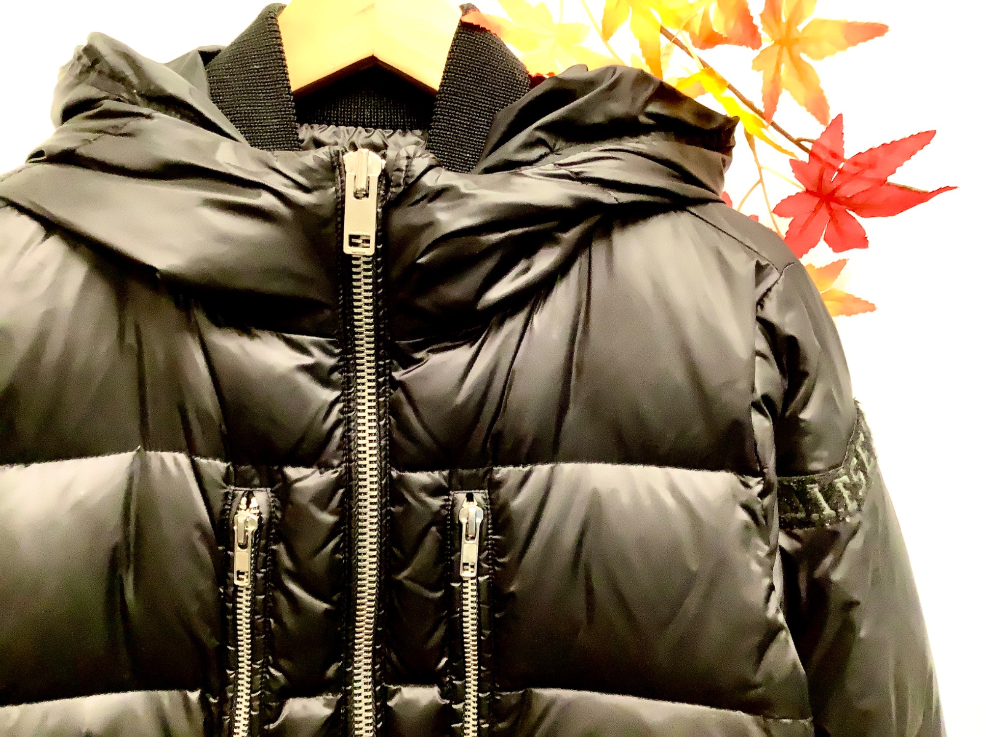 極美品 DIESEL ディーゼル レディース ダウンコート 黒 ブラック S DIESEL ダウンジャケット S 黒