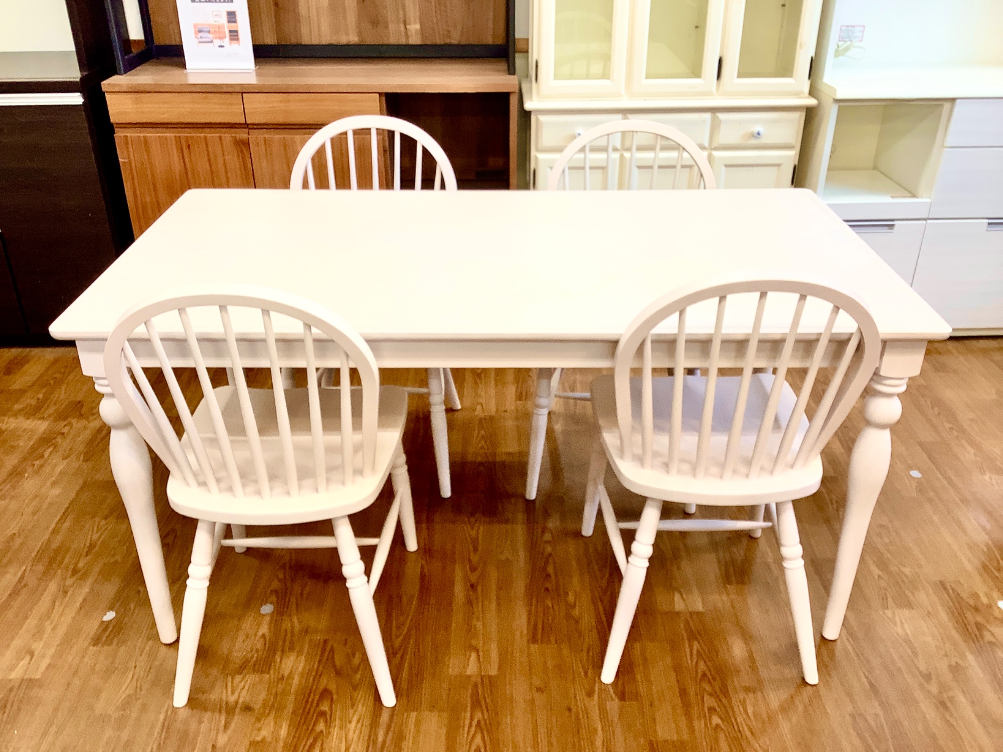 フランフラン ダイニングチェア ホワイトウッド 日進木工 WHITE WOOD