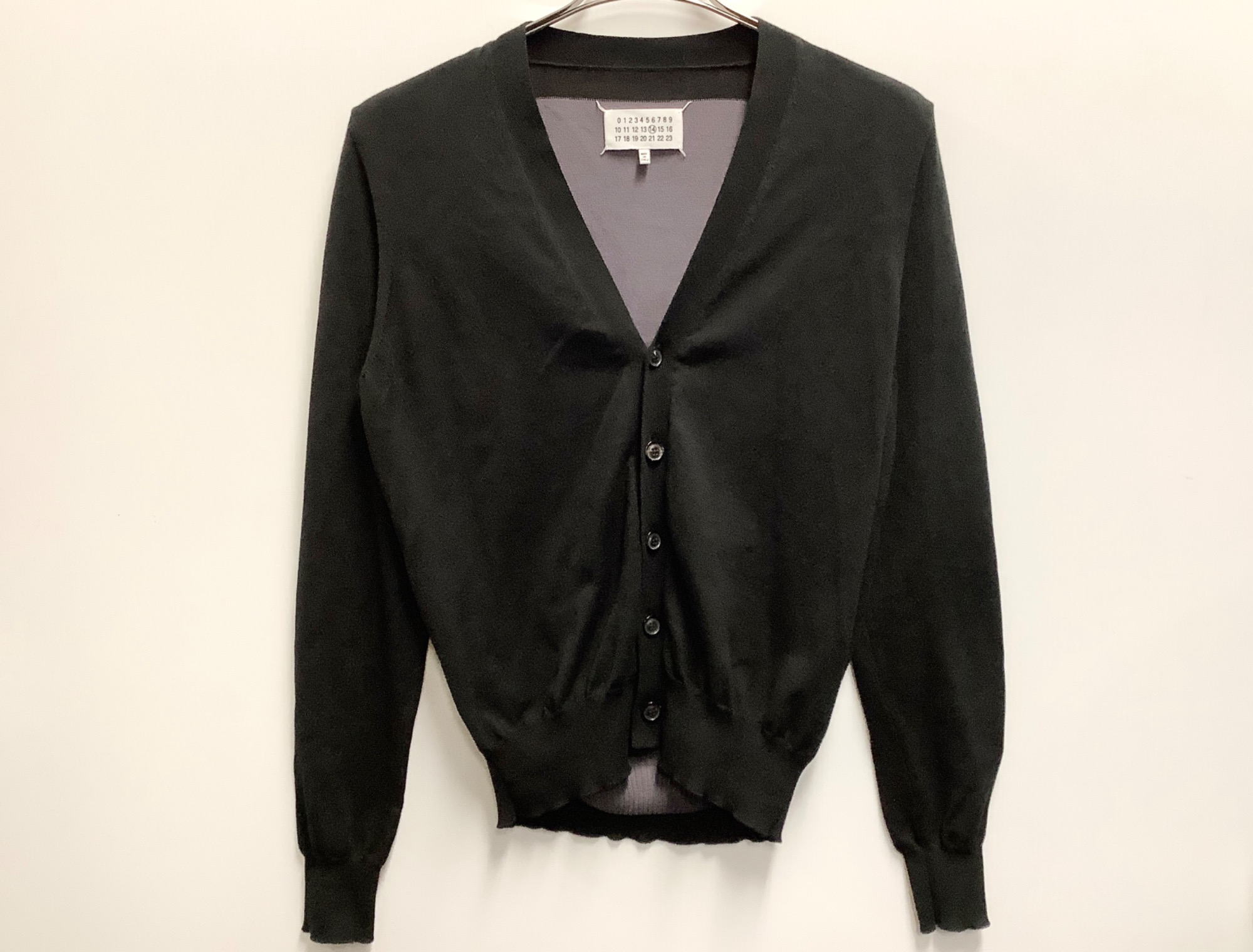 Maison Margiela/メゾンマルジェラ】カーディガン メンズ ブラック