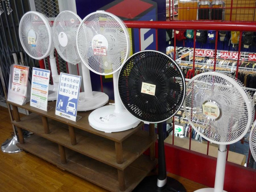 除湿機の扇風機