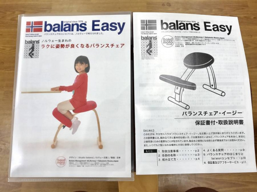 バランスチェアのサカモトハウス