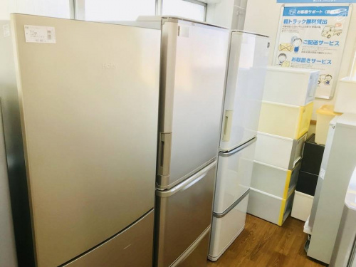 生活家電の大型冷蔵庫