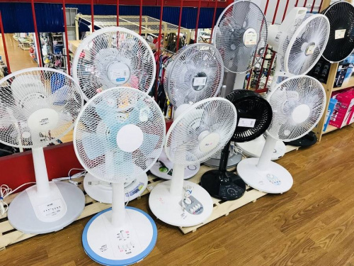 夏物家電の扇風機