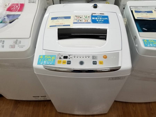生活家電の洗濯機
