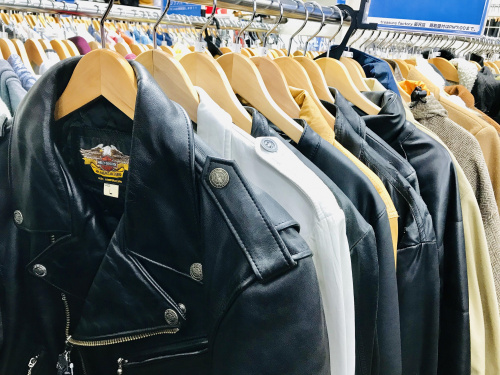 メンズファッションのレザージャケット