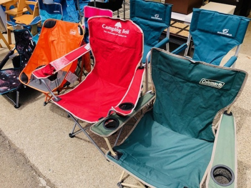 アウトドア用品 コールマン Coleman コロンビア Colombia ノースフェイス THENORTHFACEのアウトドアチェア アウトドアウェア 買取 中古