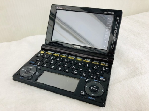 デジタル家電の電子辞書 CASIO
