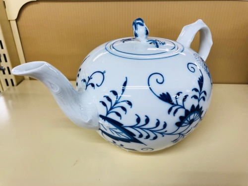 雑貨　ティーポットの洋食器　Meissen　マイセン