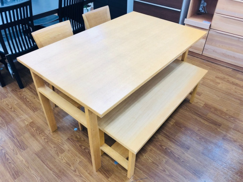 家具　アクタス　ACTUSのダイニングセット　ベンチダイニング