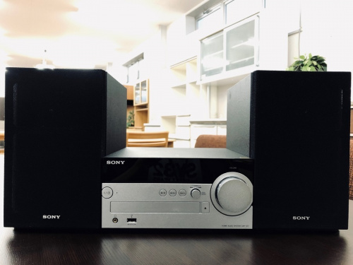 オーディオ　コンポのソニー　SONY
