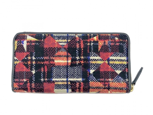 財布　ラウンドジップのrusset　ラシット