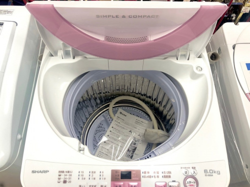 全自動洗濯機のSHARP（シャープ）