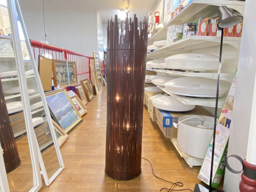 フロアスタンドの和照明