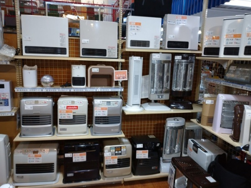 ヒーターのストーブ