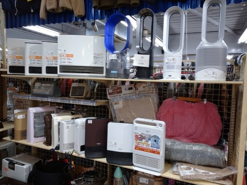 ストーブの暖房器具