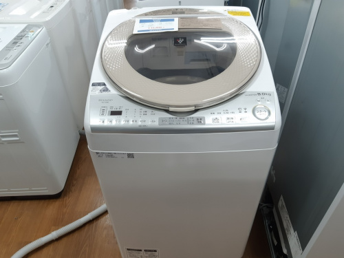 洗濯機の乾燥機能付
