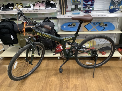 アウトドアの自転車